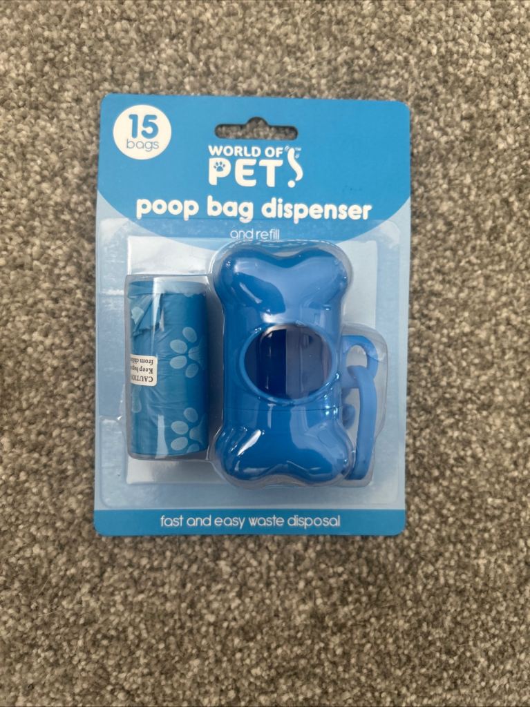 World of Pets Dog Poop Bag Dispenser (Single Item)