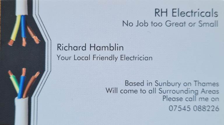 RH Electrical your friendly local electrician