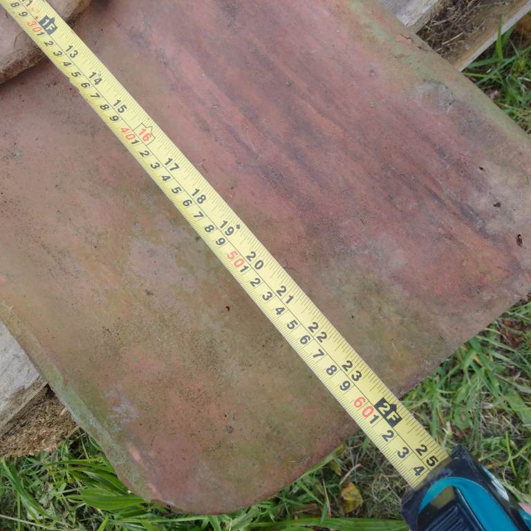 1100+ Reclaimed, handmade antique red clay 'Dutch' Pantiles