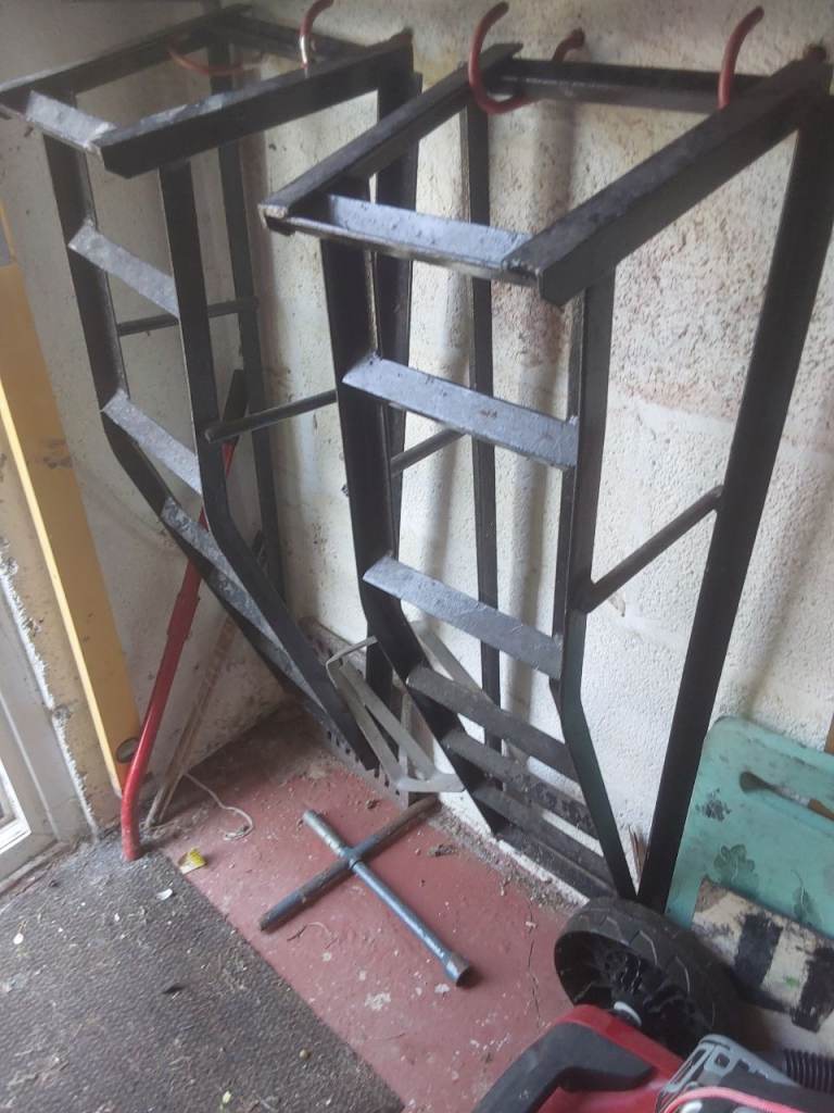Wheel ramps, heavy duty