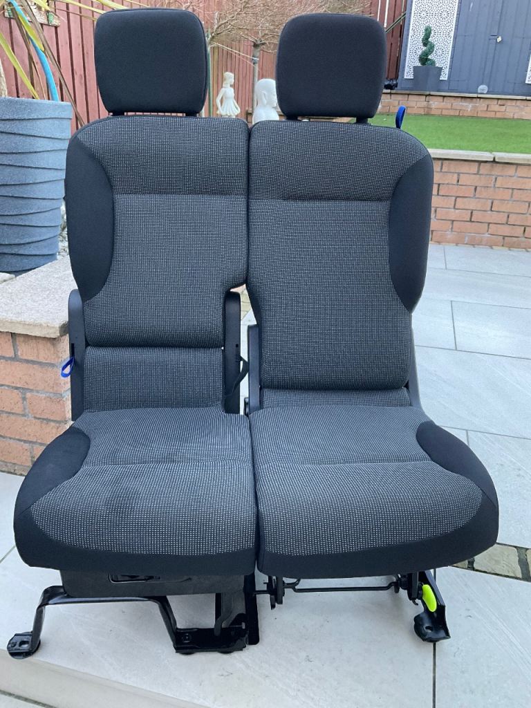 Peugeot Partner Van double Passenger seat With Centre Seatbelt 2019 Onwards 