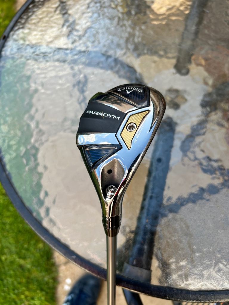 Callaway Paradym #3 Hybrid 21 Degree Stiff Flex HZRDUS Gen4 Silver 75 Shaft