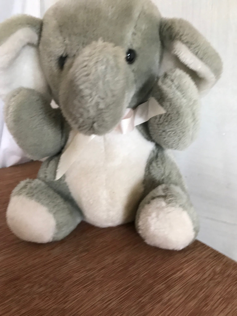 New Soft Grey Elephant 
