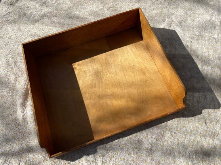 Large Mid-century Haberdashery Cabinet Drawer