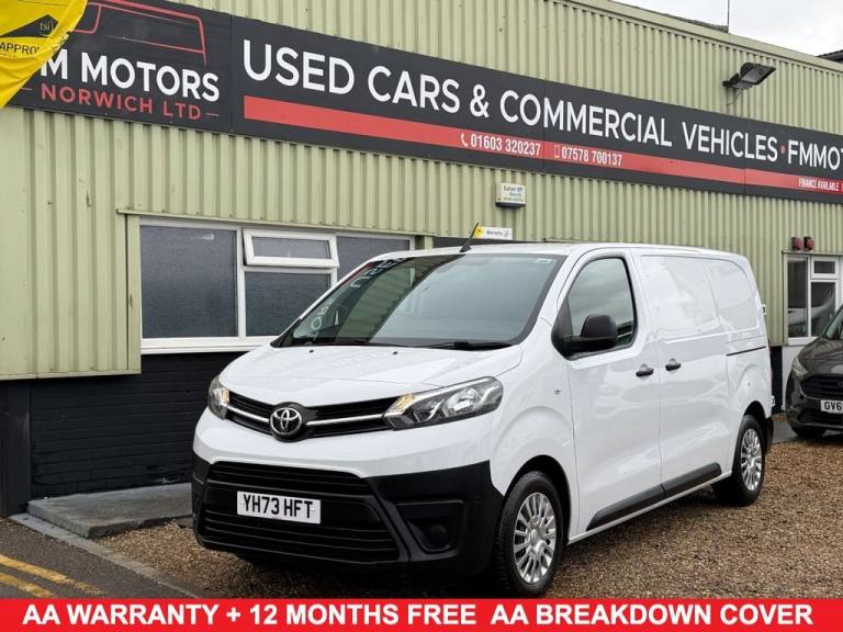 2023 73 TOYOTA PROACE 1.5D ICON MEDIUM PANEL VAN 6DR DIESEL MANUAL MWB EURO 6 (S