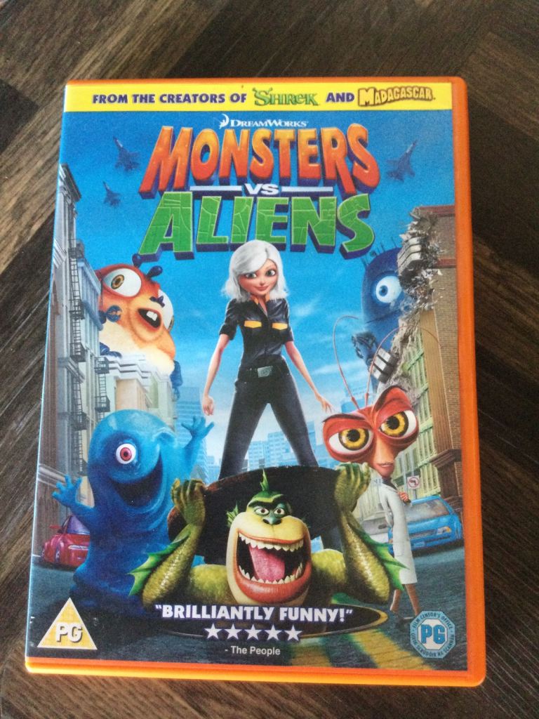 Monsters vs Aliens dvd. £1. Tqy or can post