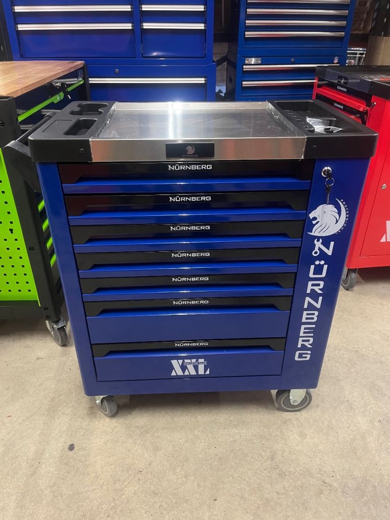 NURNBERG XXL TOOL BOX FULL WITH TOOLS