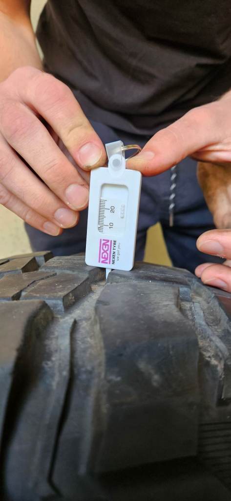 BFGoodrich mud terrain tyres set of 4