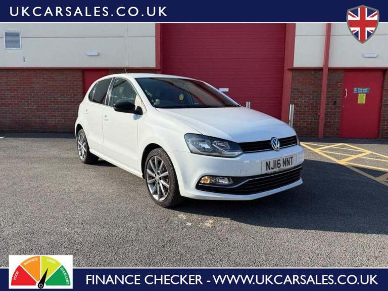 2016 Volkswagen Polo 1.2 TSI BlueMotion Tech SE Design Euro 6 (s/s) 5dr HATCHBACK Petrol Manual