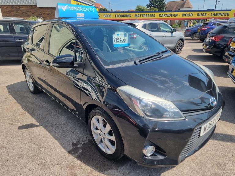 2013 Toyota Yaris 1.5 VVT-h T Spirit CVT Euro 5 5dr HATCHBACK Petrol/Electric Hybrid Automatic