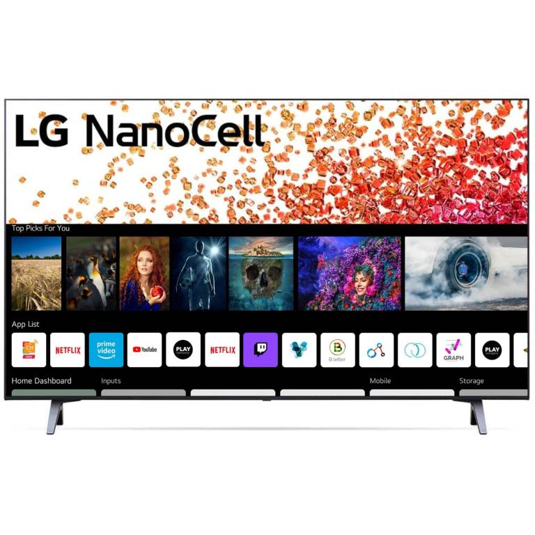 LG 50 inch Frameless Nanocell 4K Ultra HD Smart TV, Latest Apps, WiFi, Voice Remote control