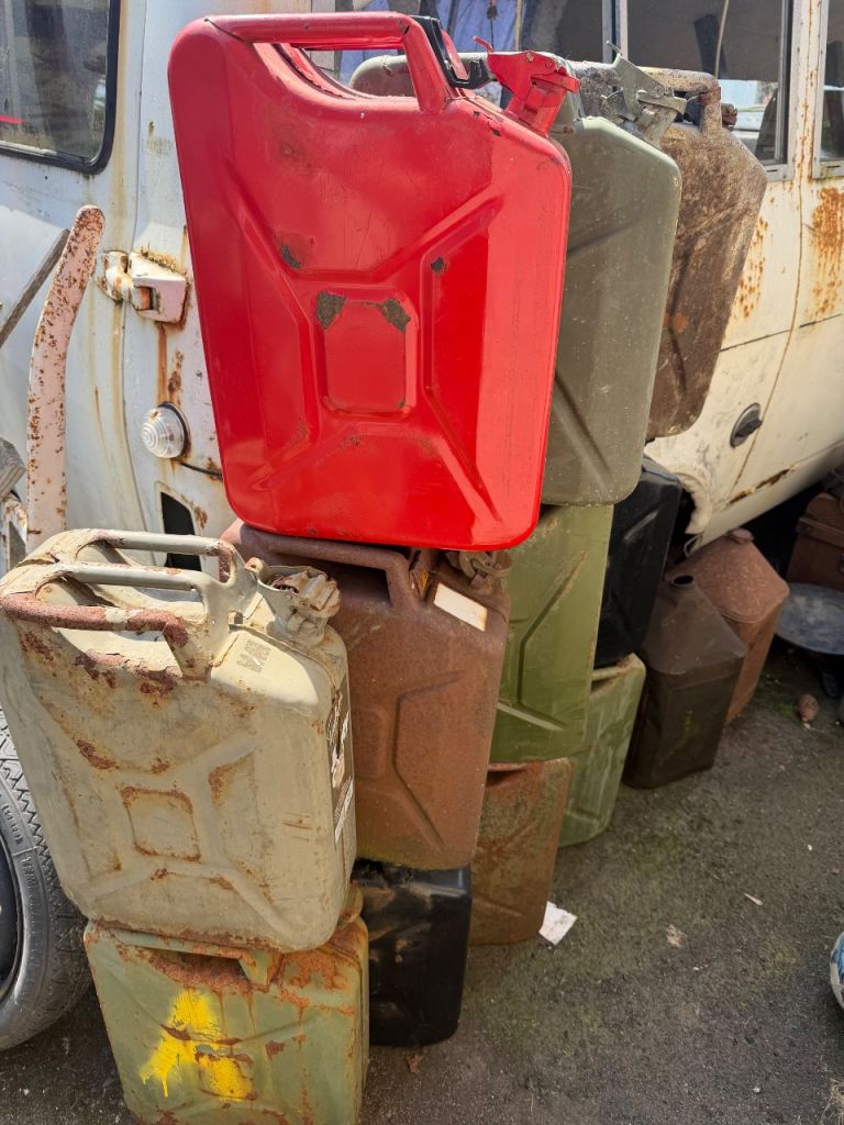Jerry cans