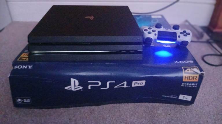 image for PS4 pro with 7 games