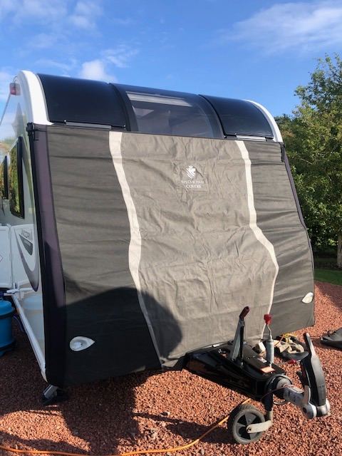 Specialist Caravan towing cover