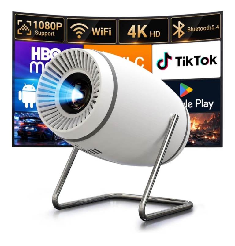 New Ultra HD 4K Projector with WiFi and Bluetooth