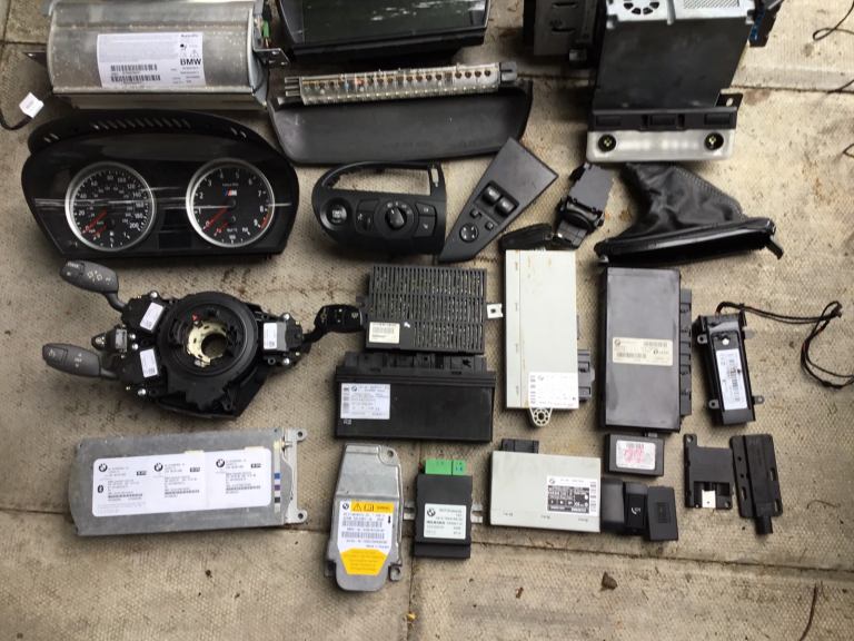 BMW M6 e63 interior electronic parts 