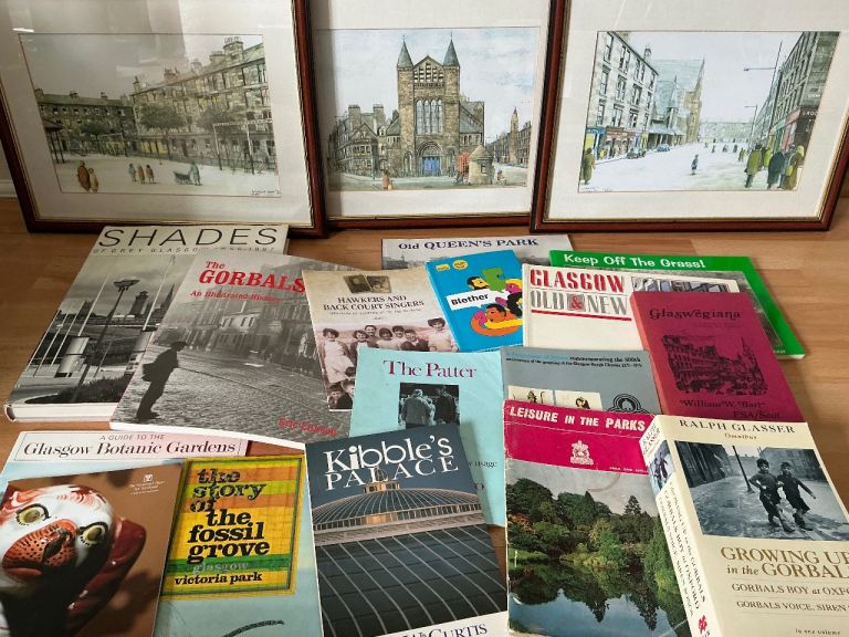 Glasgow Memorabilia - pictures & books  - Gorbals and other areas - patter