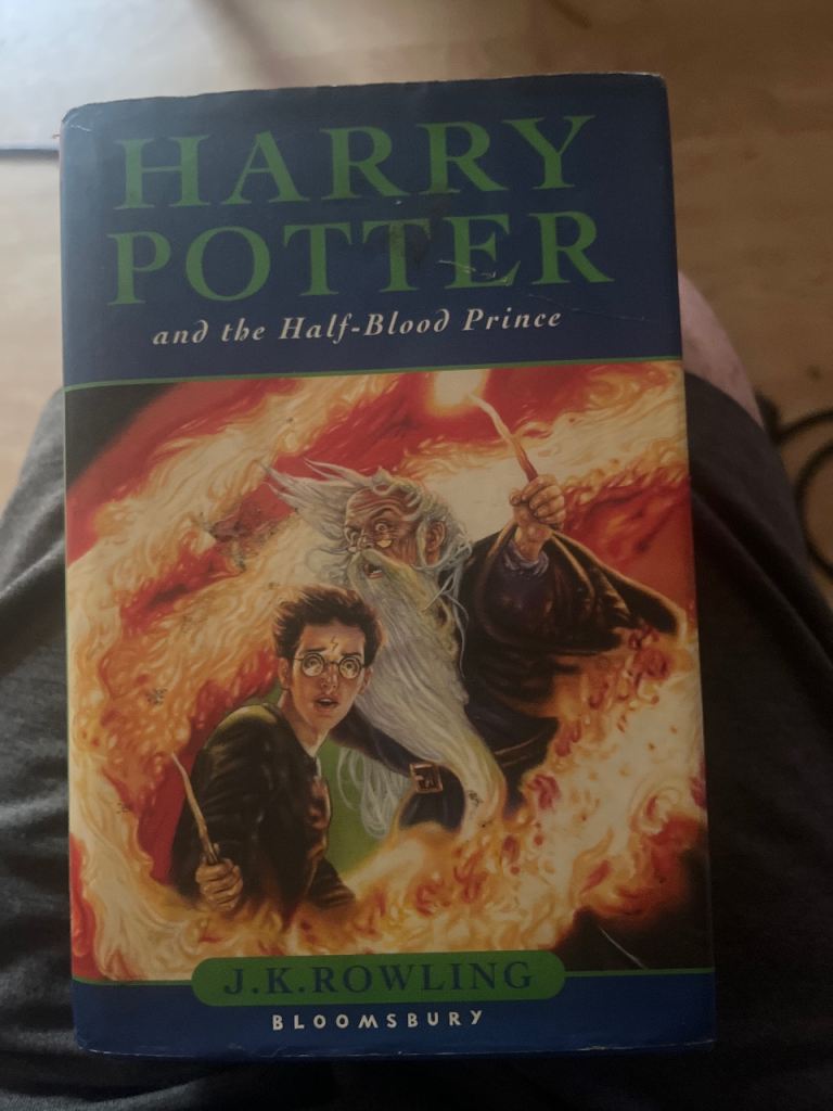 Harry Potter and the half blood prince 1st edition misprinted version 
