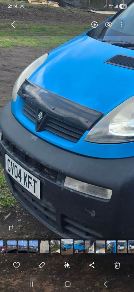 Vauxhall, VIVARO, Panel Van, 2004, Manual, 1870 (cc)