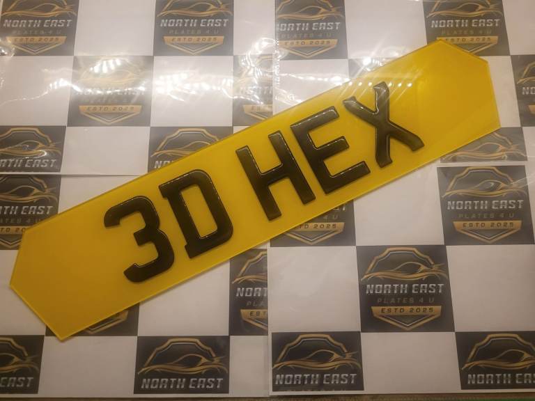 All Styles Number Plates – From £15