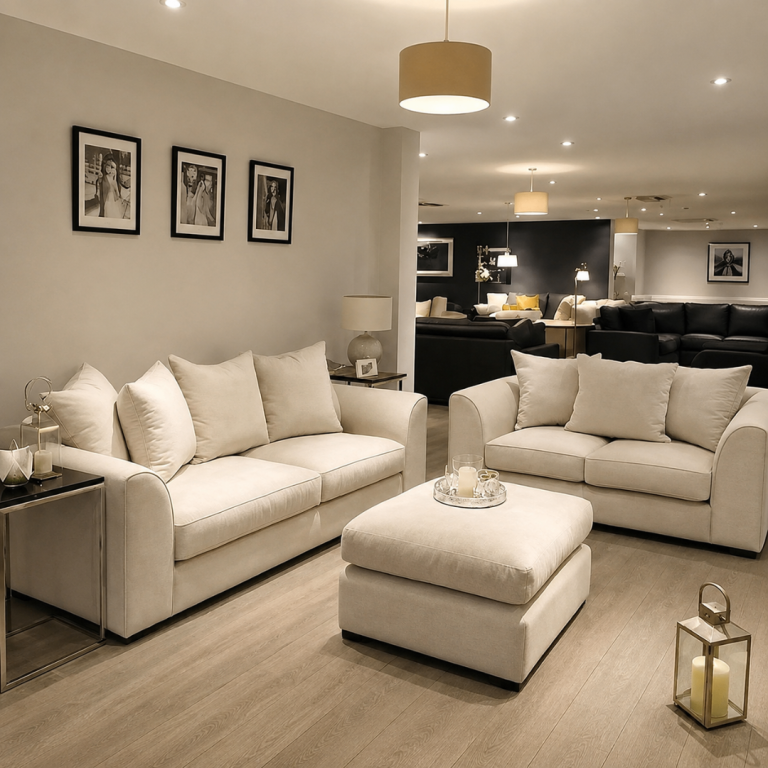 Premium Sofa Set With Footstool