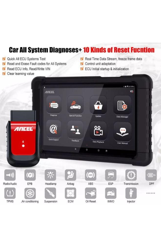 Banner ancle x6 diagnostic tool