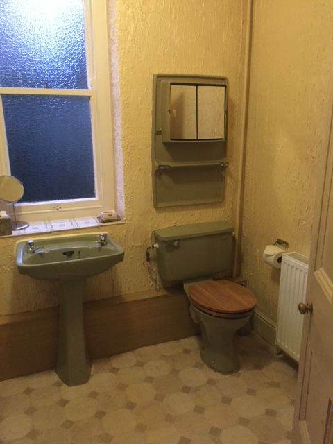 1980s Avocado Bath suite