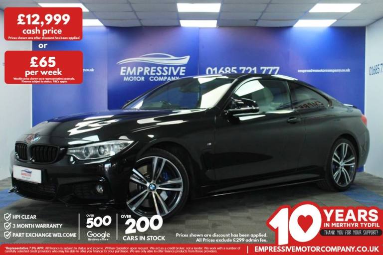 2015 65 BMW 4 SERIES 3.0 435D M SPORT COUPE 2DR DIESEL AUTO XDRIVE EURO 6 (S/S)