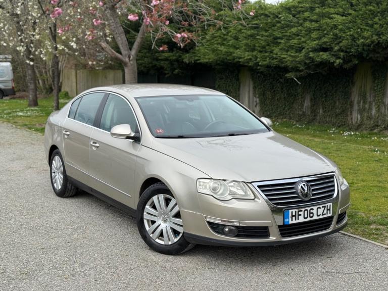 2006 [06] VOLKSWAGEN PASSAT 2.0 DIESEL TDI DSG SALOON BEIGE 117K LEFT HAND DRIVE