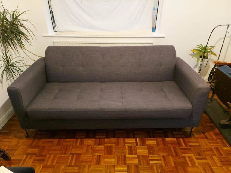 Grey 3 seater sofa