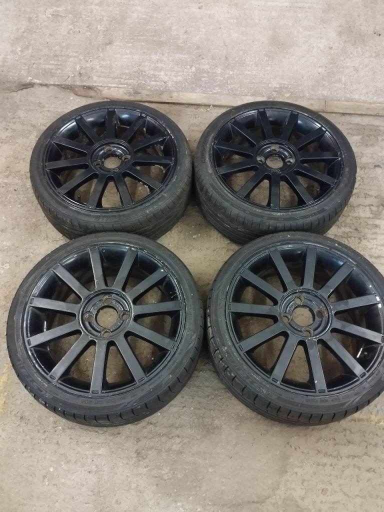 FORD FIESTA ST150 ALLOY WHEELS AND TYRES 