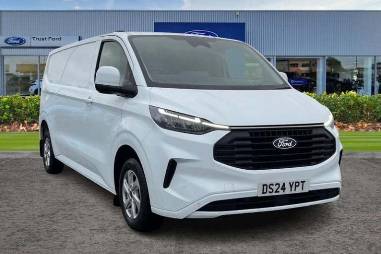 2024 Ford Transit Custom 300 Limited L2 LWB FWD 2.0 EcoBlue 136ps Low Roof Manual Panel Van Diese...