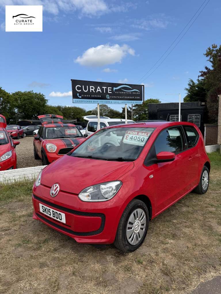2015 Volkswagen up! 1.0 Move up! Hatchback 3dr Petrol Manual Euro 5 (60 ps) Hatchback Petrol Manual