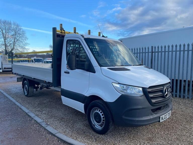  Mercedes-Benz Sprinter 315 2.0 CDI Progressive L3 LWB 14FT DROPSIDE - WHITE Dropside Diesel Manual