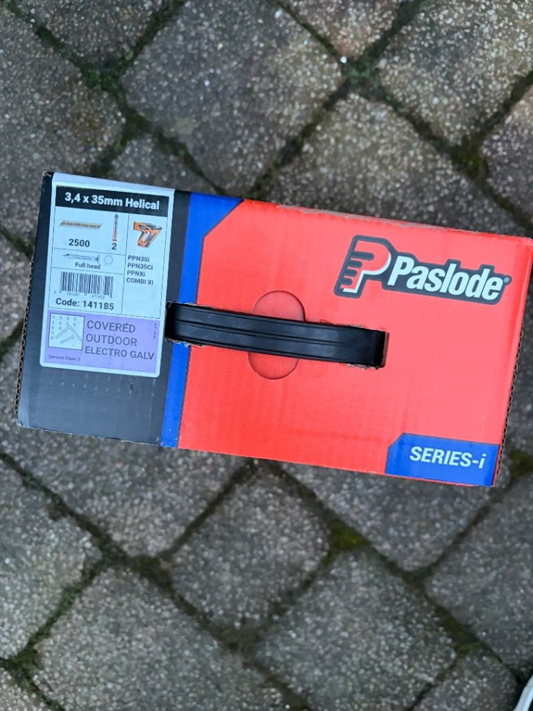 Paslode twist nails and Paslode 90mm