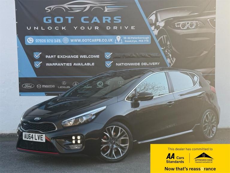 2014 Kia Ceed 1.6T GDi GT Tech 5dr HATCHBACK PETROL Manual