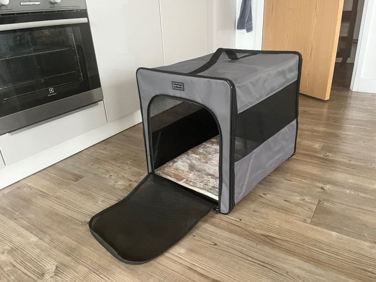 Dog travel crate and car seat