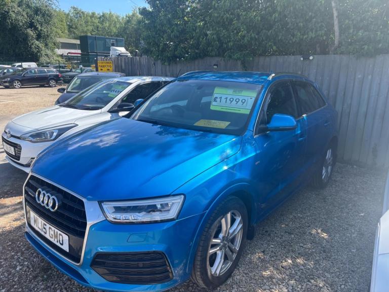 2015 Audi Q3 2.0 TDI S line S Tronic quattro Euro 6 (s/s) 5dr ESTATE Diesel Automatic