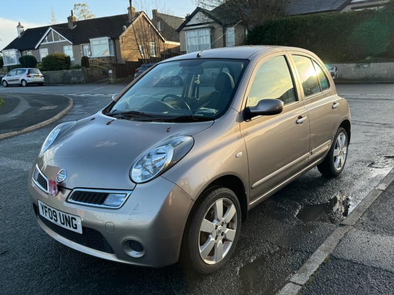 2009 NISSAN MICRA 1.2 ACENTA 5 DOOR, WOW 28k LOW MILEAGE + 1 LADY OWNER FROM NEW