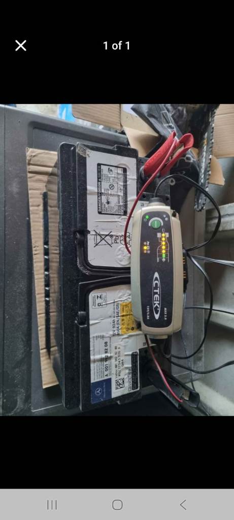 New but used 92 amp batter