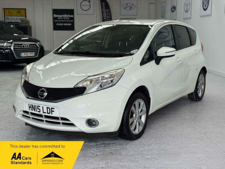 Nissan Note ACENTA PREMIUM DIG-S 1.2 Petrol Manual White ?20 Annual Road Tax