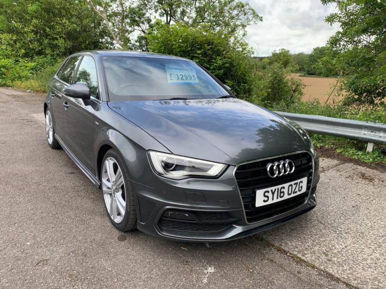 2016 Audi A3 1.4 TFSI 150 S Line 5dr [Nav] HATCHBACK Petrol Manual