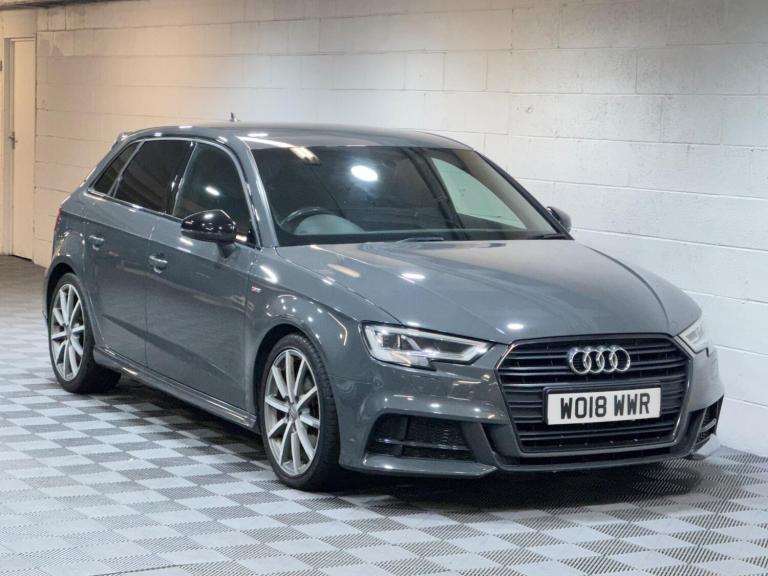 2018 Audi A3 1.5 TFSI Black Edition 5dr S Tronic HATCHBACK PETROL Automatic