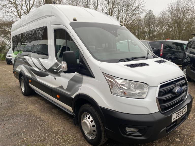 2019 69Reg Ford Transit Leader 17 Seater Minibus 2.0TDCi Euro6 Air Con Plus VAT 