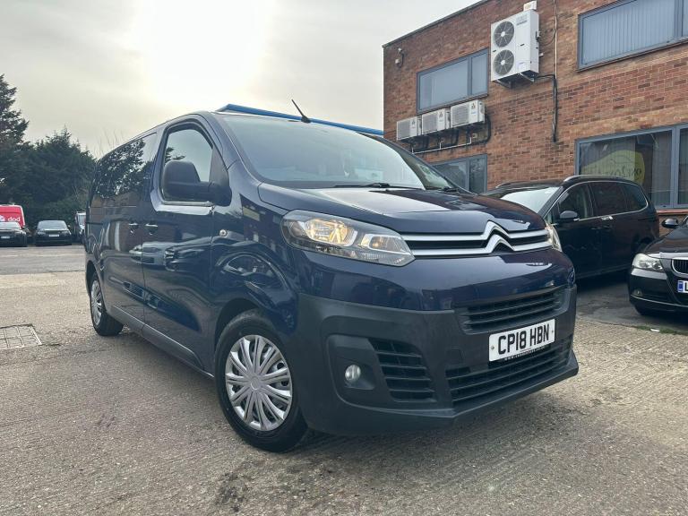 2018 Citroen Dispatch 1.6 BlueHDi M MWB Euro 6 (s/s) 5dr (2 Seat) MPV Diesel Manual