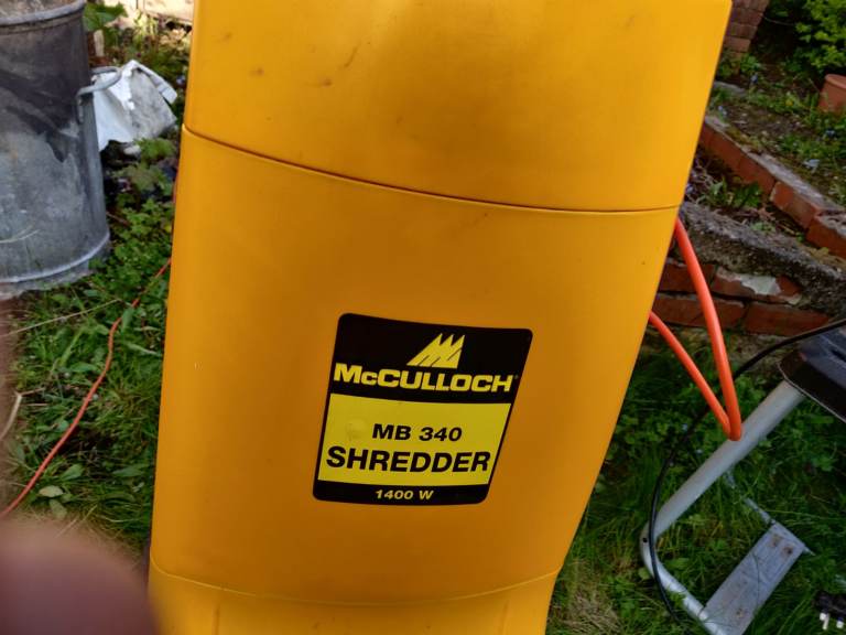 image for Garden Shredder in good working order.