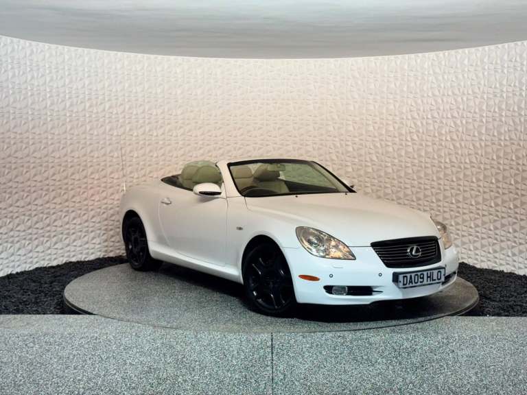 2009 Lexus SC 4.3 430 2dr CONVERTIBLE Petrol Automatic