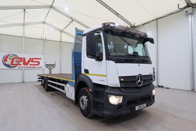 2018 (18 PLATE) Mercedes Benz Antos 2536 6x2 Euro 6 Flatbed