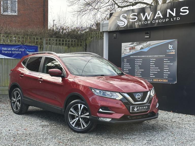 2018 Nissan Qashqai 1.5 DCi N-Connecta Diesel Manual 5 Door SUV Red