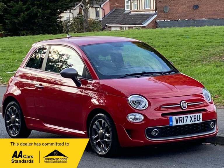 2017 Fiat 500 1.2 S 3dr HATCHBACK PETROL Manual
